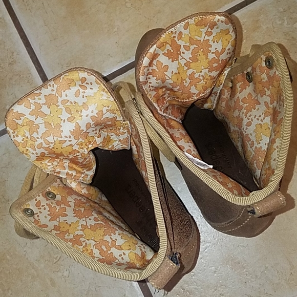 Timberland 🌻 Block heel Anckle Lace up Boot Booties - Picture 9 of 14